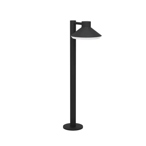 Парковый светильник Ninnarella 900689 Eglo уличный IP44 чёрный 1 лампа, плафон чёрный в стиле лофт современный GU10